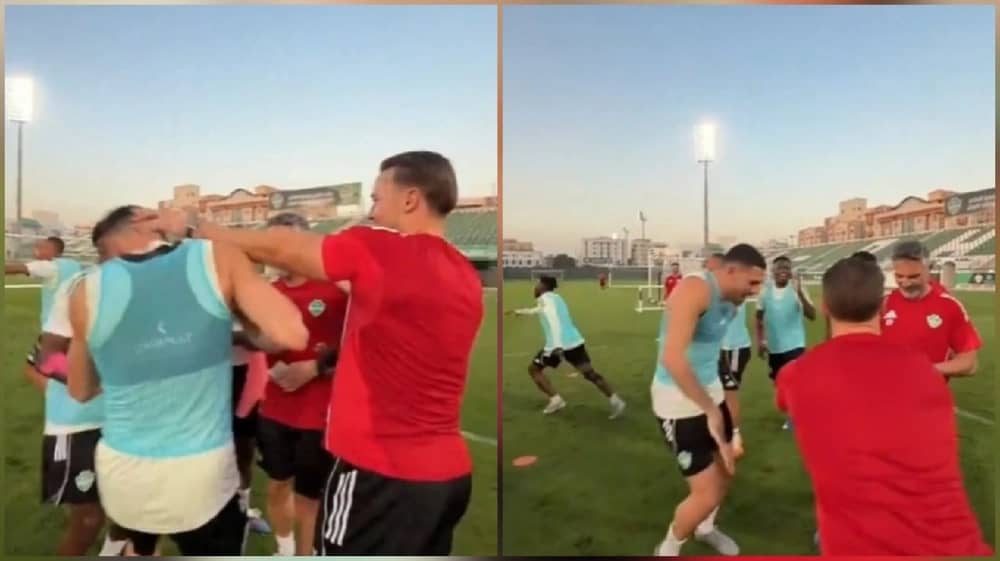 ديميرال يحتفل بحماس مع يايسله.. فيديو