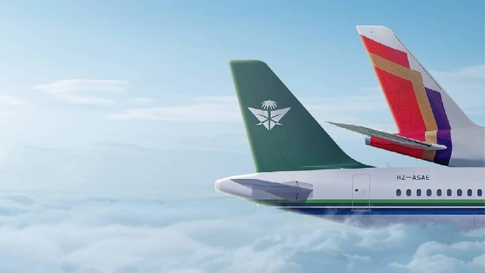 الخطوط السعودية ونظيرتها الهندية توقعان اتفاقية الرمز المشترك