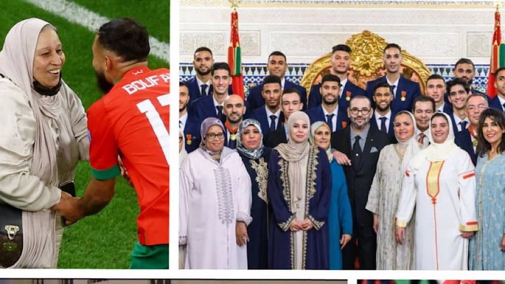 الفراج:حاله لاعبي المغرب في صور البر بالوالدين ملهمه وقدوه اجتماعية