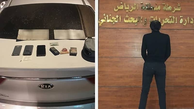 استرداد مركبتين استخدمتا في حوادث اعتداء والقبض على الجاني بالرياض