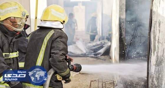 حريق في 22 بركس يستنفر مدني العاصمة المقدسة ولا إصابات