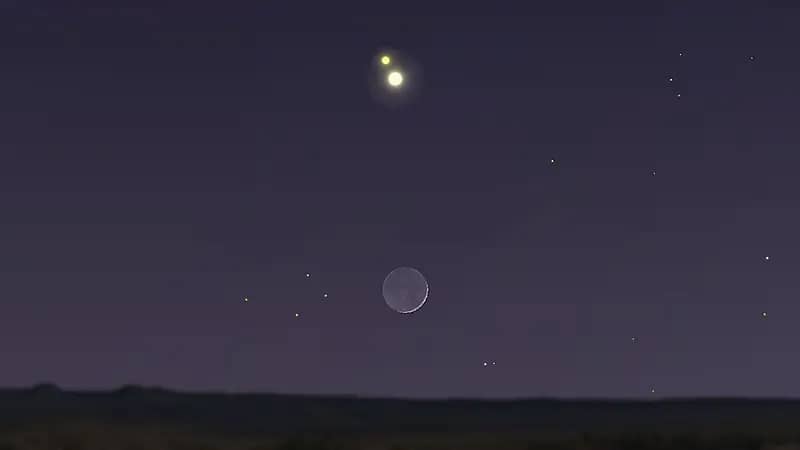 فلكية جدة: اقتران بين هلال القمر وكوكب زحل الجمعة المقبل