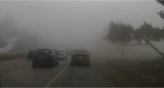 الأرصاد تحذر من تدني الرؤية في الحدود الشمالية