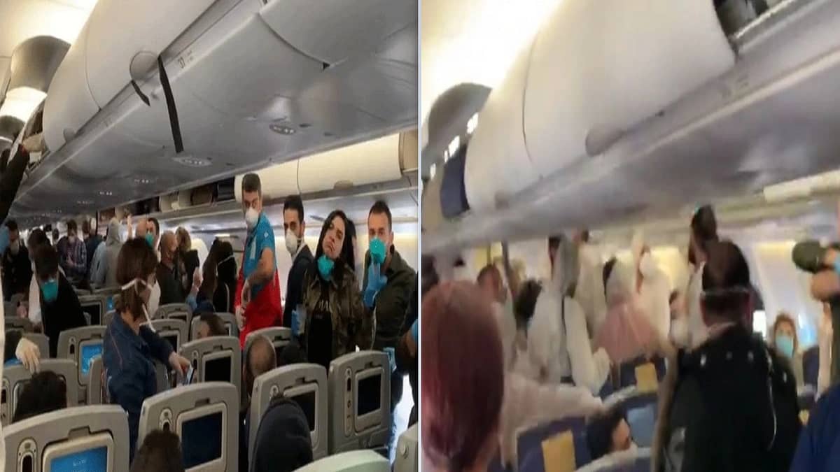 سيدة وراء مشاجرة الطائرة المتجهة من الرياض إلى بيروت