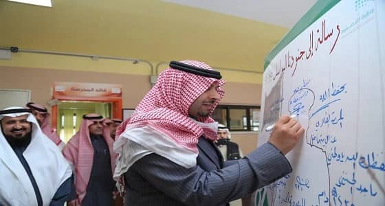 بالصور.. أمير الشمالية يتفقد استعدادات المدارس والطلاب للفصل الدراسي الثاني