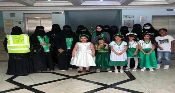 فرحتهم غايتنا التطوعي يقيم احتفالا بـ اليوم الوطني 88 بمدينة الملك سعود
