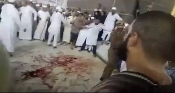 حقيقة وجود دماء على بلاط صحن المطاف