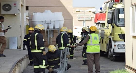 حقيقة فيديو حريق مستشفى صبيا العام