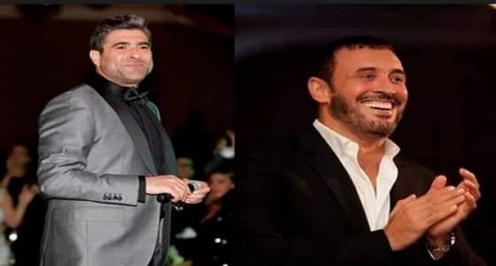 القيصر ووائل كافوري على مسرح " فينيسيا " في لبنان ليلة رأس السنة