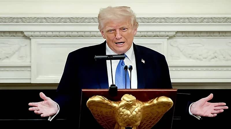 ترامب يعلن بناء القبة الذهبية لحماية أمريكا.. فيديو