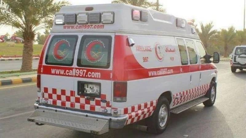 إصابة 9 أشخاص إثر حادث تصادم بالباحة