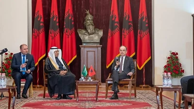رئيس ألبانيا يدعو جميع المستثمرين السعوديين بالاستثمار في بلاده