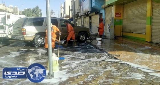 الحدود الشمالية تستعد لاستقبال العيد بتزيين الميادين