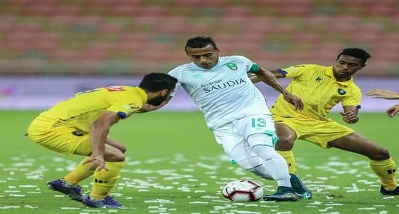التعادل يحسم مباراة الأهلي والتعاون