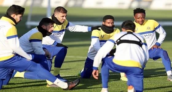 النصر يواصل استعداده لمواجهة ضمك