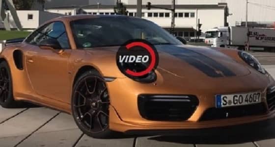 بالفيديو.. انطلاق بورشه 911 Turbo S Exclusive Series بسرعة 343 كم
