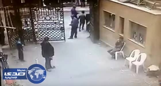 بالفيديو..  لحظة تفجير الكنيسة بالإسكندرية من الداخل