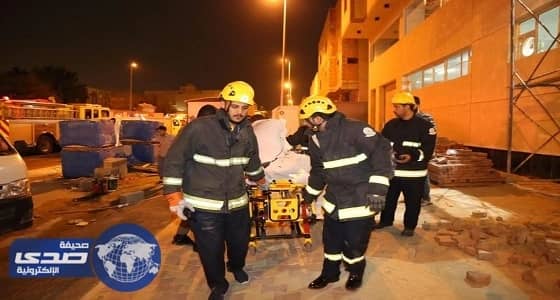 إنقاذ يد عامل احتجزت بمكينة عجين بإحدى مخابز شرائع مكة