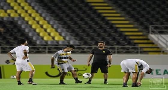 بالصور.. الاتحاد يواصل تدريباته لمواجهة ضمك