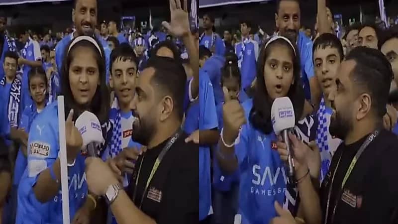 طفلة هلالية: بناخذ آسيا وكأس العالم واللي يقدر علينا جيبوه .. فيديو