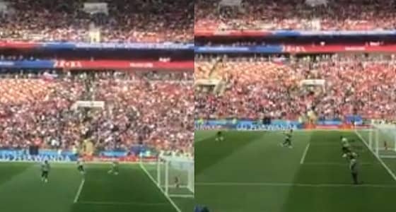 بالفيديو.. لحظة دخول حراس مرمى المنتخب لملعب المباراة للإحماء