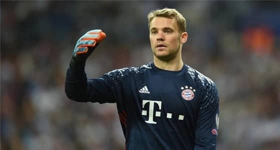 غياب " نوير " عن مواجهتي شتوتجارت ونهائي كأس ألمانيا