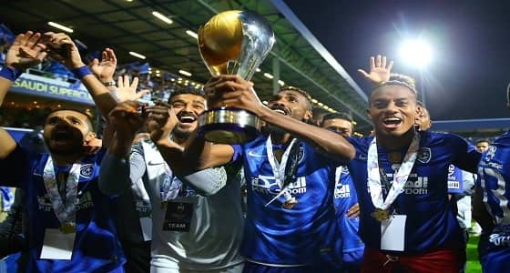 لقطات من تتويج الهلال بطلا لكأس السوبر
