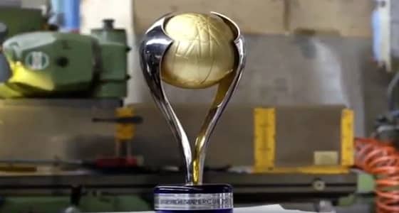 " آل الشيخ " ينشر فيديو عن صناعة كأس السوبر