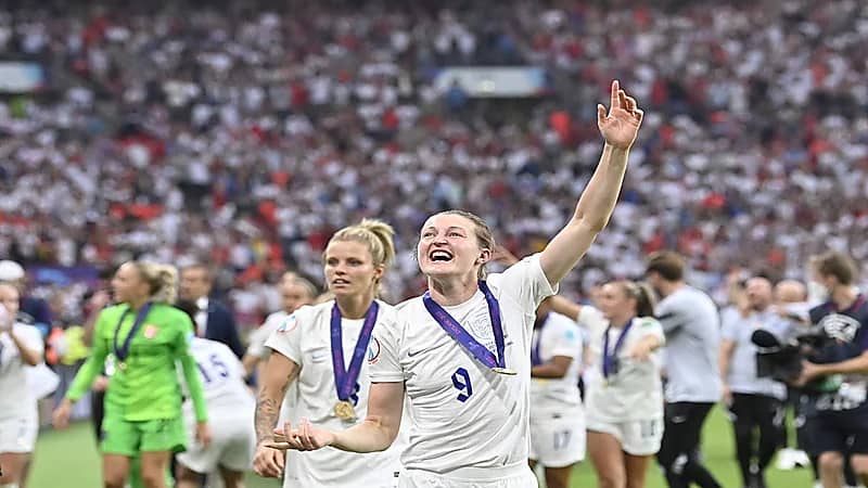 نهائي كأس أوروبا للسيدات يتفوق على الرقم القياسي لدى الرجال