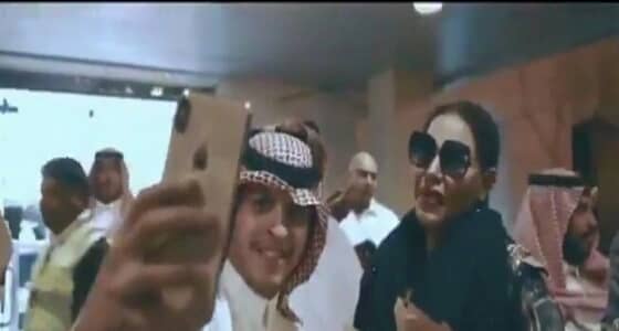 بالصور والفيديو.. وصول " أحلام " لمطار أبها لإحياء حفل غنائي اليوم