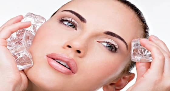 طرق جديدة لاستخدام الثلج في فرد الشعر
