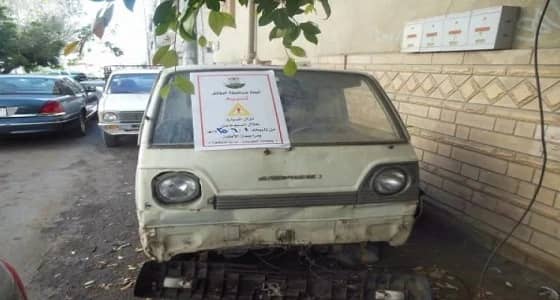 أمانة الطائف تزيل 1300 سيارة تالفة‎ ‎من الشوارع