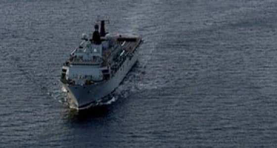 غرق المدمرة الإيرانية " دماوند " في بحر قزوين