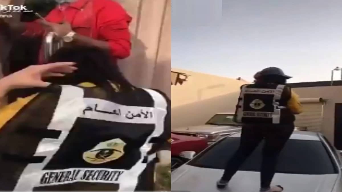 تحديد هوية المتورطين في مقطع " الرقص بزي الأمن "