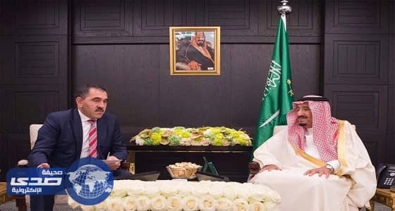 خادم الحرمين الشريفين يستقبل رئيس جمهورية أنغوشيا