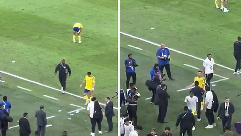 غضب رونالدو على المدافعين بعد هدف كاواساكي الثالث .. فيديو