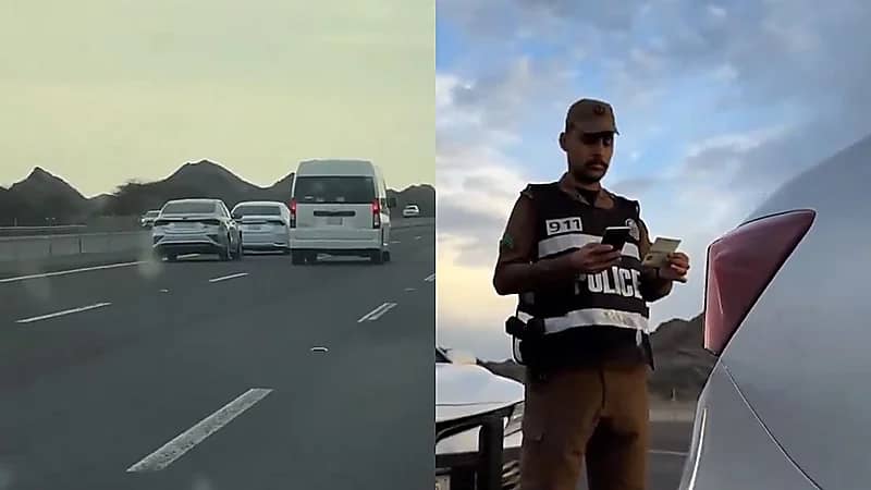 أمن الطرق يضبط عددًا من المخالفات على الطرق السريعة بالمدينة المنورة.. فيديو