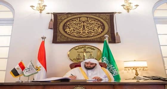 رئيس ديوان المظالم يزور مجلس الدولة وهيئة القضايا بمصر