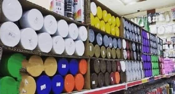 قصر بيع بخاخات الألوان على محلات مواد البناء في الحدود الشمالية 