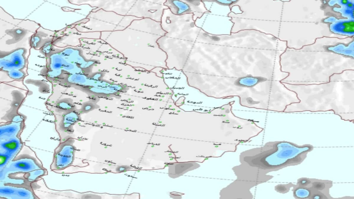 «الحصيني»‏ : هطول أمطار متفاوتة وحبات برد على عدة مناطق