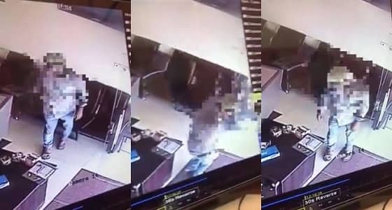 بالفيديو.. ضبط لصان سرقا خزنة من مؤسسة تجارية في الدمام