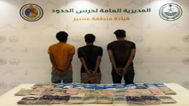 ضبط 14 مخالفا وإحباط تهريب 1169 كيلو جراما من الحشيش والقات