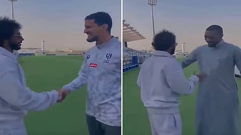 بالفيديو .. أول ظهور لياسر الشهراني في الهلال بعد الإصابة