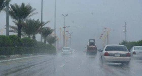 تنبيه بهطول أمطار غزيرة مصحوبة برياح نشطة في المنطقة الشرقية