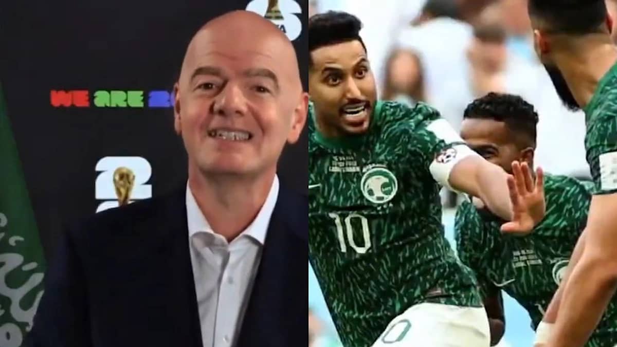 إنفانتينو يبارك للأخضر: عادت الصقور الخضراء لتبهر العالم في كأس العالم.. فيديو