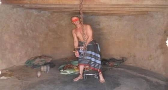 " عمل جازان " يوجه بالتحري عن الشخص المكبل بالسلاسل في صهاليل هروب