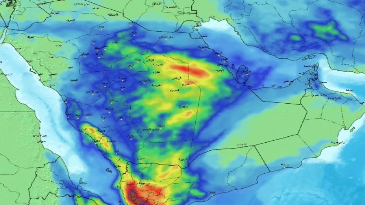 بالصور.. «الحصيني» : فرصة السيول واردة في الأيام المقبلة