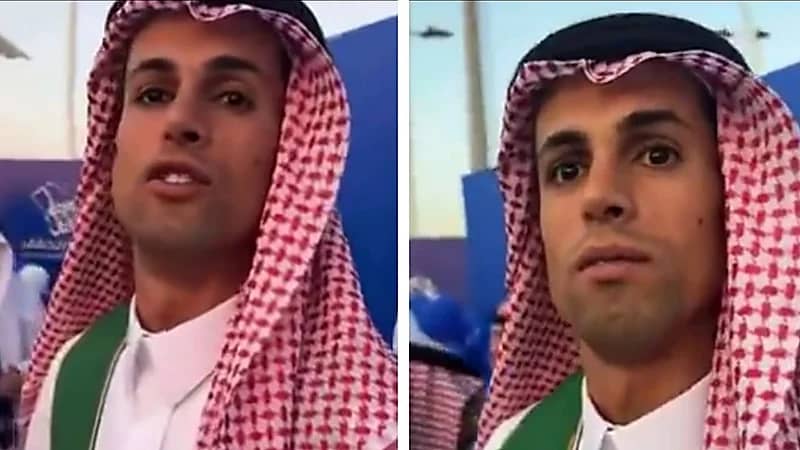 كانسيلو بعد ظهوره بالثوب: اليوم اسمي محمد .. فيديو