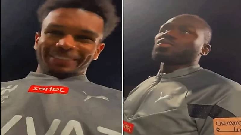 علي البليهي يمازح كوليبالي في تدريبات الهلال .. فيديو