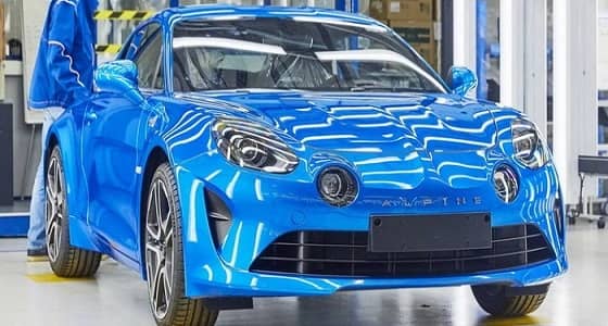 رينو تحتفل بأنتاج نسخ الإطلاق الخاصة من ألباين A110